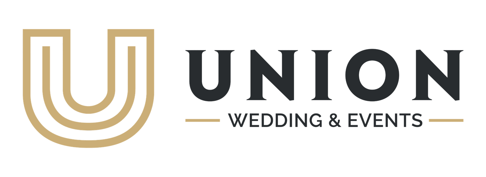 Logo Union nero orizzontale - Wedding & Events a Ferrara