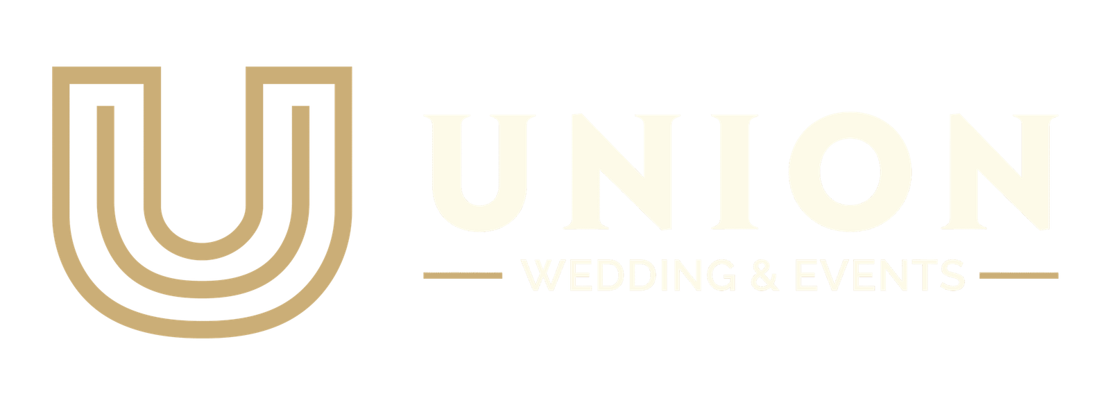 Logo Union bianco orizzontale - Wedding & Events a Ferrara
